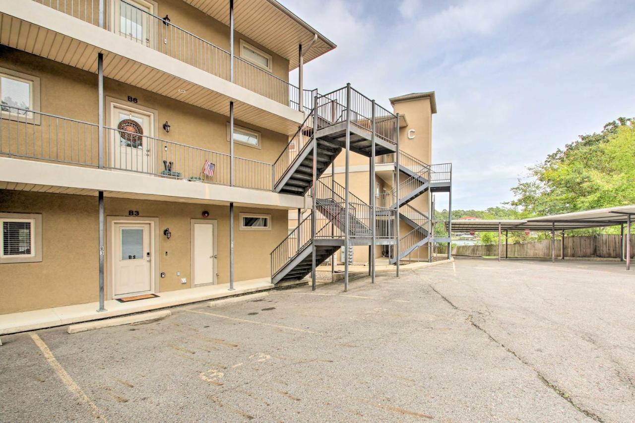Lakefront Hot Springs Condo With Balcony And Boat Slip Экстерьер фото